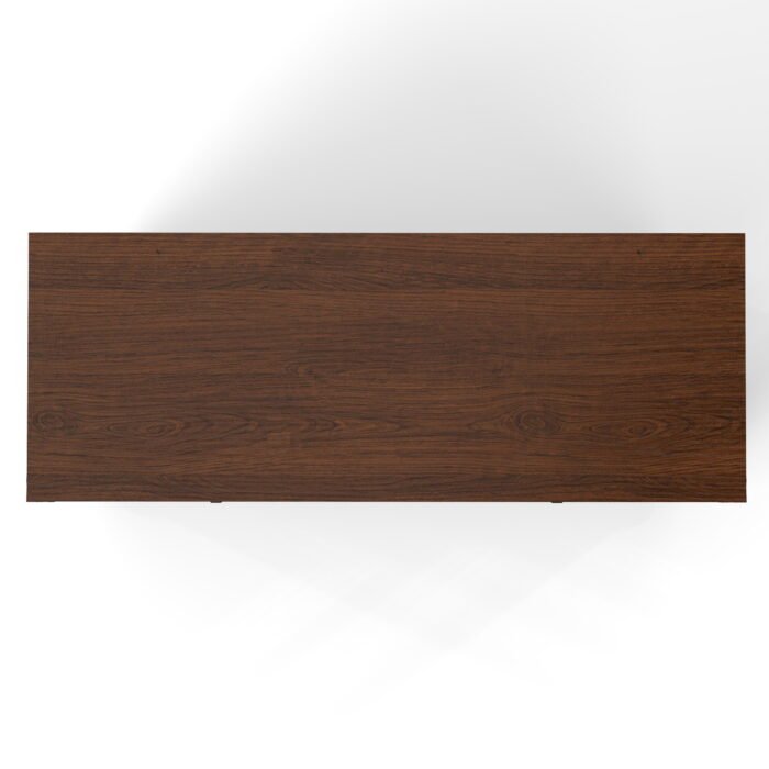 63'' Large Dog Crate Furniture for Double Dog, Wooden Dog Kennel with 2 Drawers,Divider and Sliding Door, Water Resistant Indoor Pets Furniture Style Double Dog Crates