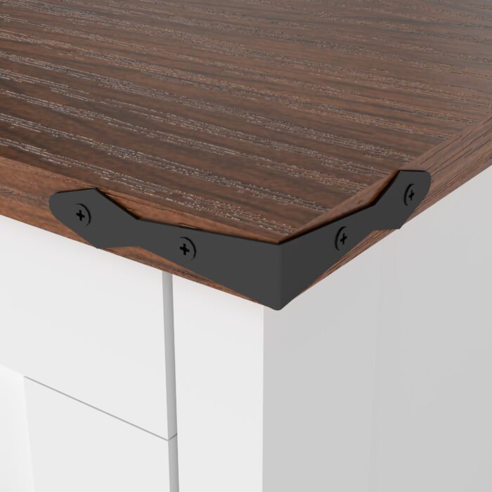 63'' Large Dog Crate Furniture for Double Dog, Wooden Dog Kennel with 2 Drawers,Divider and Sliding Door, Water Resistant Indoor Pets Furniture Style Double Dog Crates