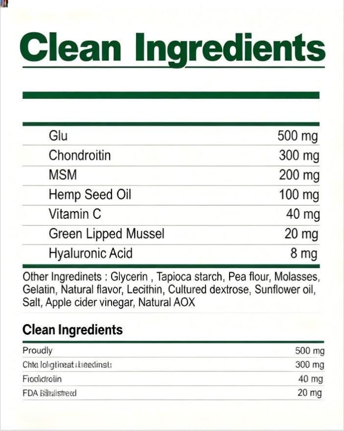 Youmile Hip & Joint Health Supplement For Dogs 120 Chews, Glucosamine Chondroitin MSM Dog Chews With Hyaluronic Acid, Liver Flavored Bone & Joint Support Supplement, For All Breeds