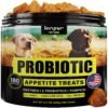 Dog probiotics support intestinal health, enhance immunity, and contain digestive enzymes. Duck-flavored chewable tablets