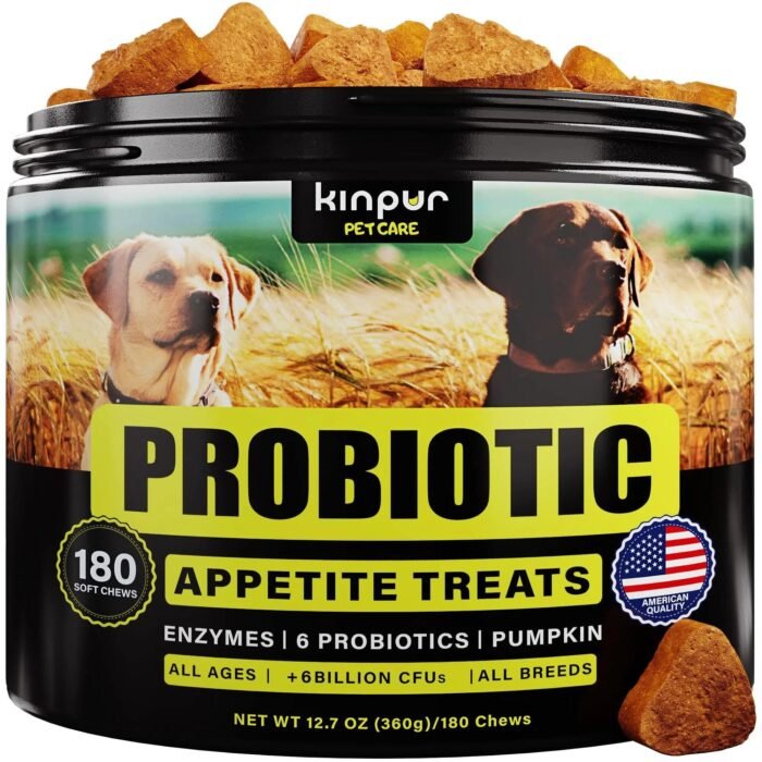 Dog probiotics support intestinal health, enhance immunity, and contain digestive enzymes. Duck-flavored chewable tablets