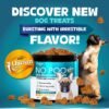 Dedicated probiotics and digestive enzymes for dogs, suitable for all breeds, supporting oral odor, digestion, and intestinal health as a supplement