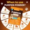 add96702-b27f-4edf-9003-041930f73574.jpg Pumpkin Powder For Dogs Digestive Support 8 OZ Fiber Supplement For Constipation For Gut Balance Healthy Skin Digestion Glands Firm Stool Poop Anti Diarrhea Gas Relief