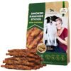 f09ce9b8-b454-44d1-9cc4-b36ae0805b4e.jpg Smoked rawhide sticks wrapped in chicken, pet natural chewable tablets, no grains, organic meat, healthy human grade bulk
