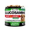 Youmile Hip & Joint Health Supplement For Dogs 120 Chews, Glucosamine Chondroitin MSM Dog Chews With Hyaluronic Acid, Liver Flavored Bone & Joint Support Supplement, For All Breeds